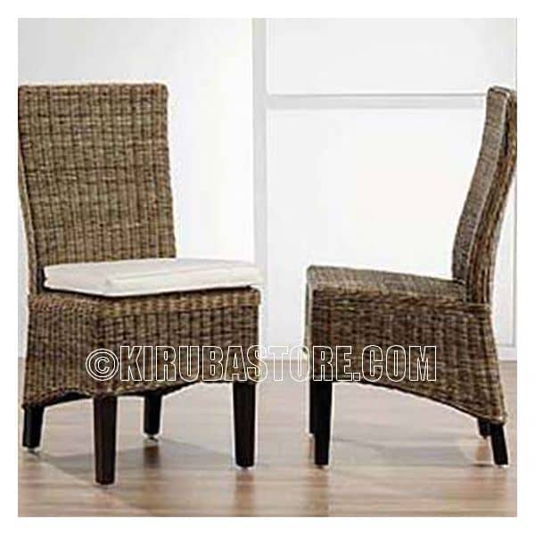 Cane Craft Dining Room Chair Set with Cushion