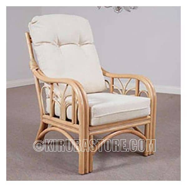 Cane Craft Rattan Armchair with Cushion