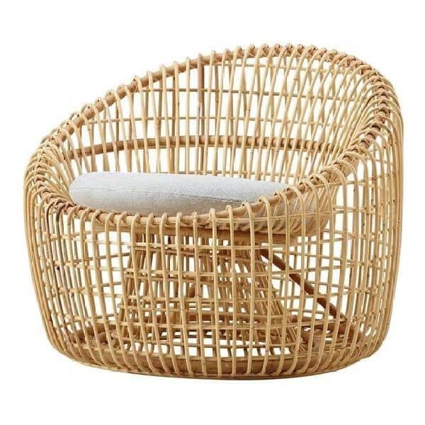Cane Craft Transparent 3D Bamboo Chair