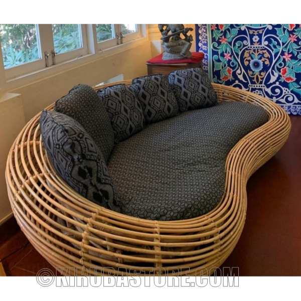 Cane Craft 3 Seater Bean Sofa