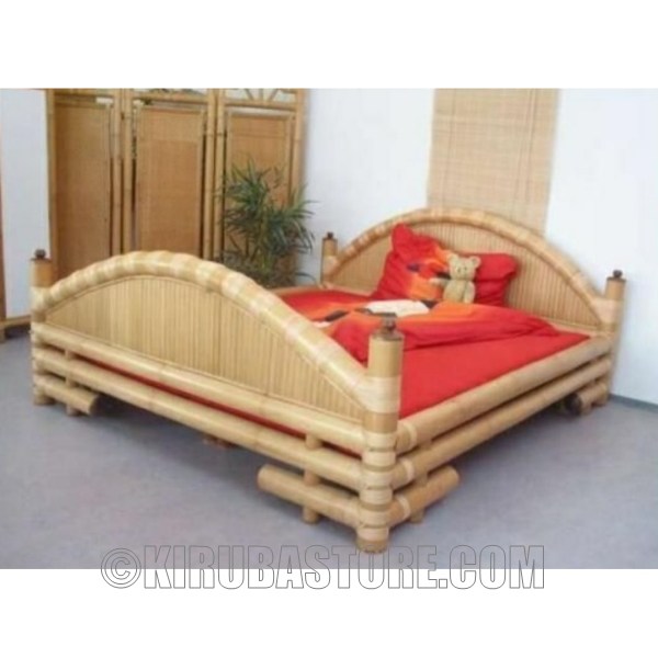 Cane Craft Bamboo Double Bed