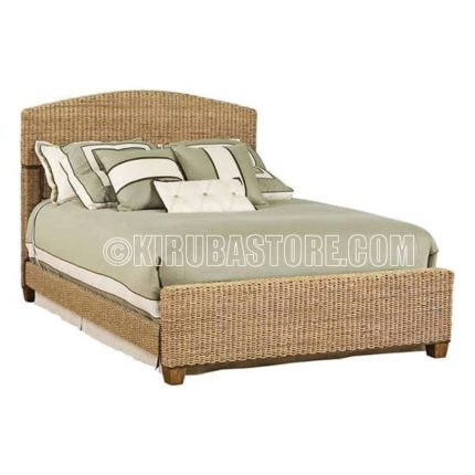 Cane Craft Royal Cane Double Bed with High-End Mattress and Pillow