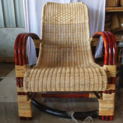 Cane Craft Rattan Covered Easy Armchair