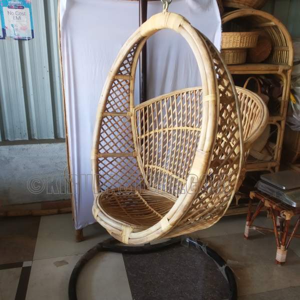 Cane Craft Round Shape Andaman Cane Swing