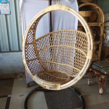 Cane Craft Round Shape Andaman Cane Swing